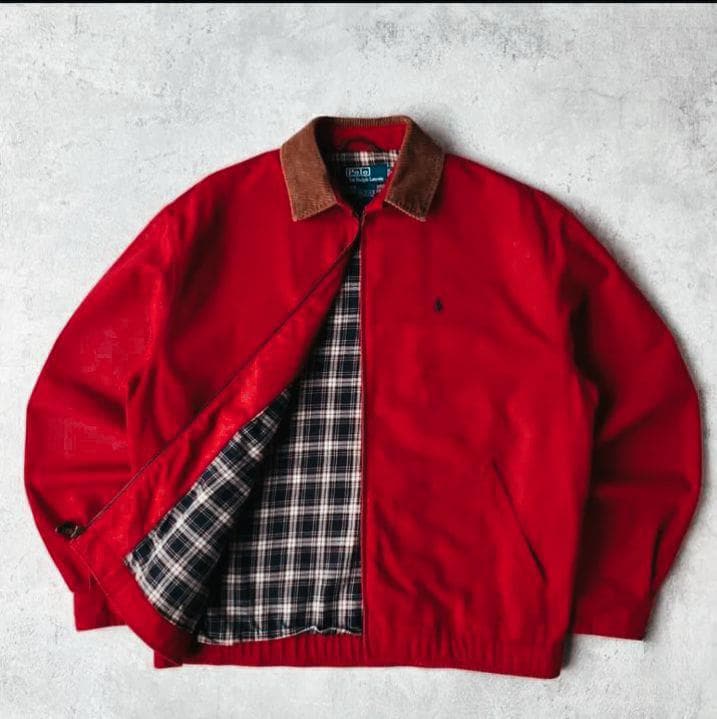 90s Polo Ralph Lauren Harrington Jacket Small - Etsy
