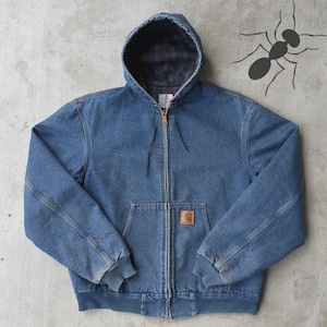 90's Hooded Jacket - Etsy