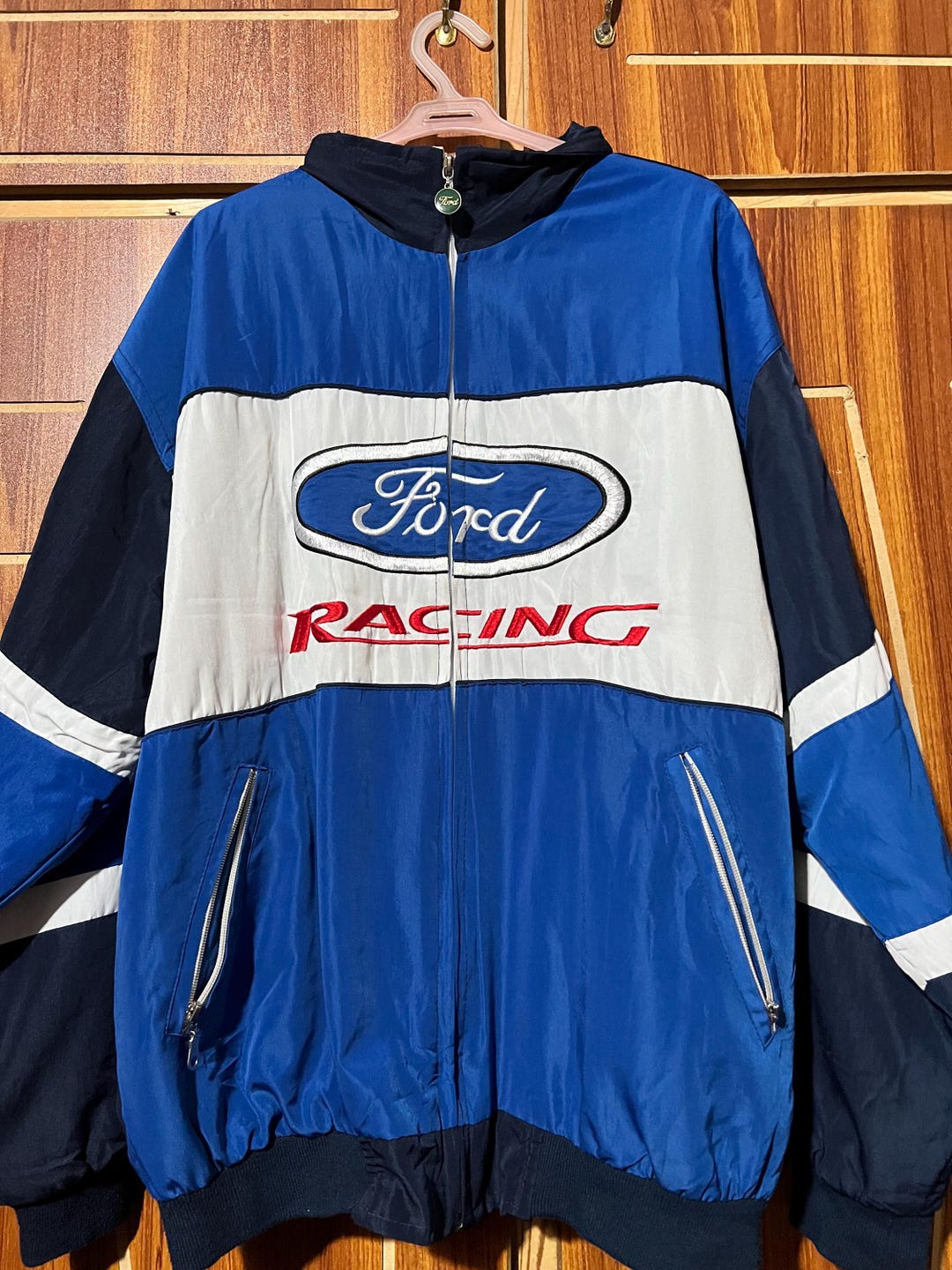 Classic Ford Racing Jacket – Vintage Embroidered Design - Etsy