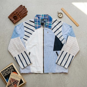 新品 POLO RALPH LAUREN 00s patch work s/s Polo Ralph Lauren/S/S Patchwork Shirt（ラルフローレン パッチワーク