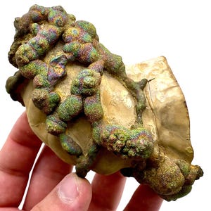 580 Gramm Extrem Ultra Rares irisierendes Markasit Specimen Aus Pakistan