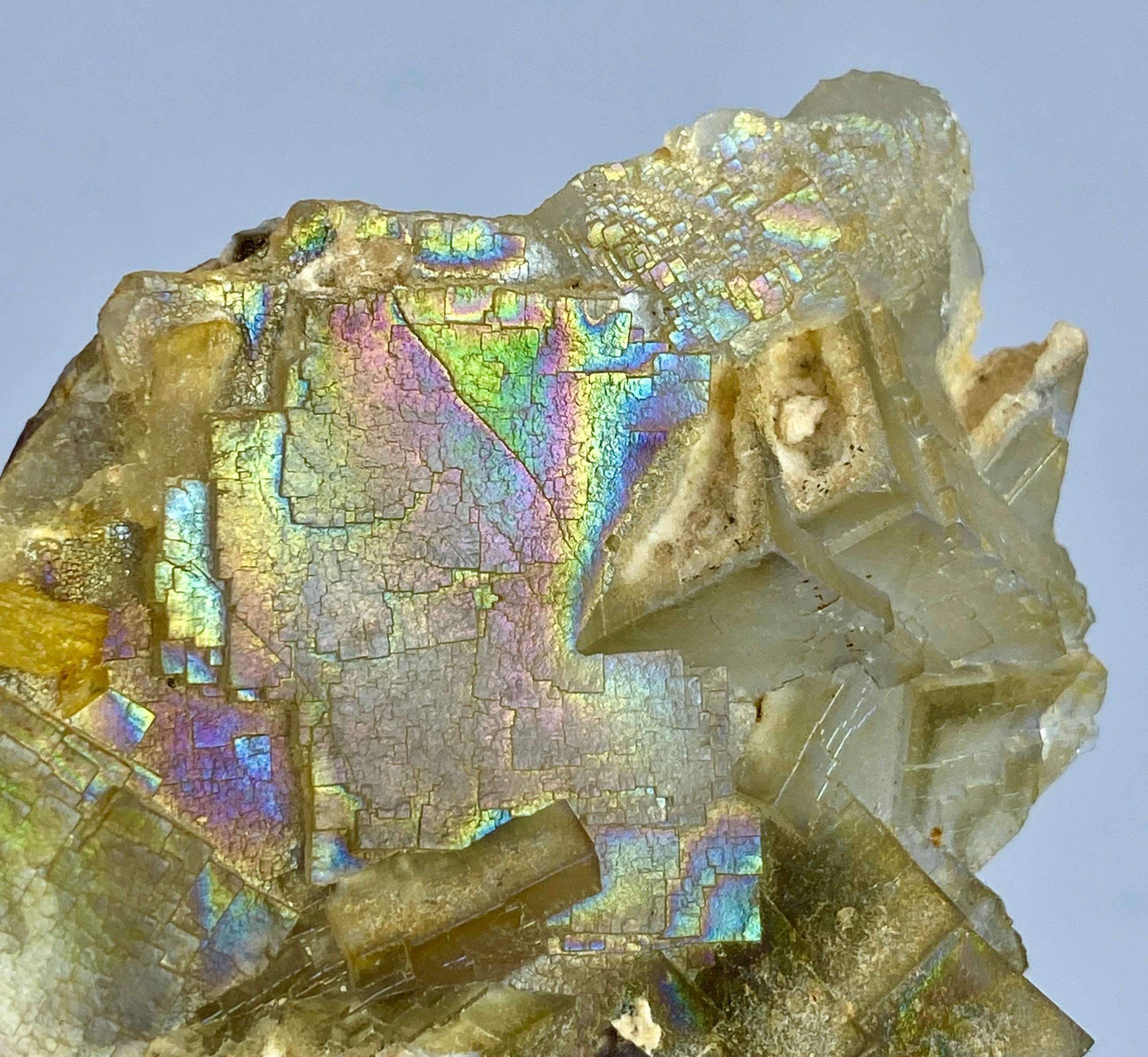 Iridescent Fluorite Pakistan - Etsy