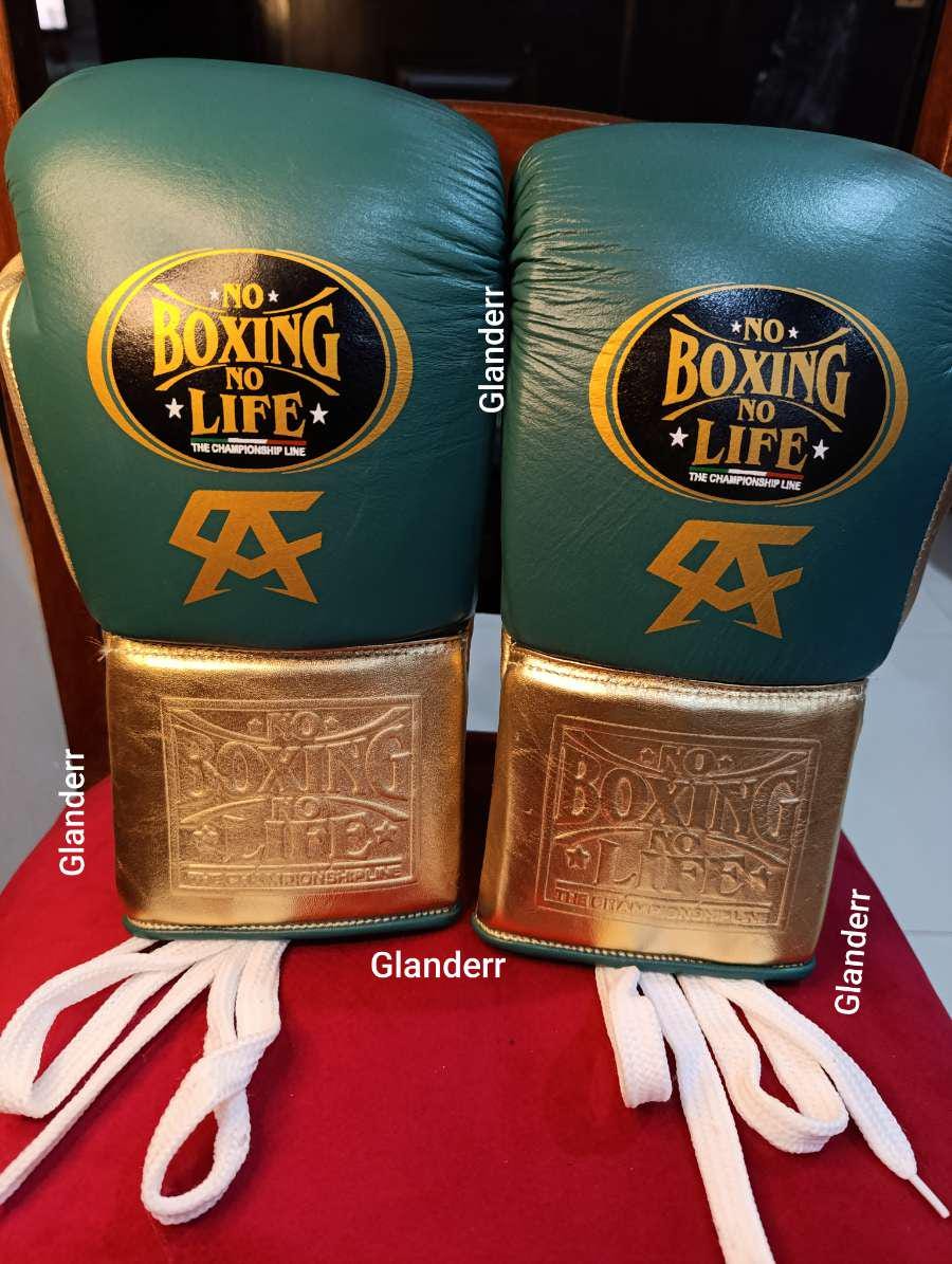 Caneloロゴ ボクシンググローブ 8oz NO BOXING NO LIFE Customized Canelo Handmade No Boxing Life Boxing Gloves | With