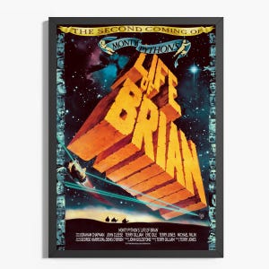 Monty Python's Life of Brian [1979] Terry Jones Vintage Movie Poster (Digital Download)