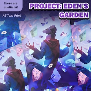 Proyecto: Impresión A5 de Eden's Garden Tozu