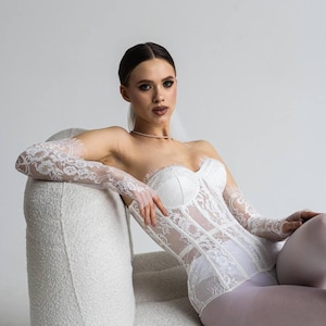 Overbust wedding corset top, renaissance corset wedding dress, plus size corset for wedding dress, fairy bustier top, corset top