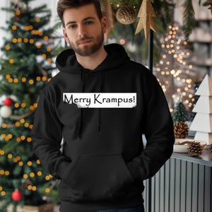 Krampus Hoodie, Krampus Sweatshirt, Krampus Shirt, Krampus, Gruss Vom Krampus, Creepy Christmas, Krampus Decor, Krampus Christmas