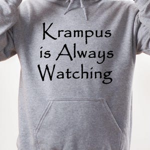 Krampus Hoodie, Krampus Sweatshirt, Krampus Shirt, Krampus, Gruss Vom Krampus, Creepy Christmas, Krampus Decor, Krampus Christmas