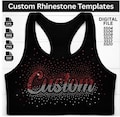 Custom Rhinestone Pattern Templates on Demand All Sizes & Dimensions ( Svg Png Dxf ) product logo