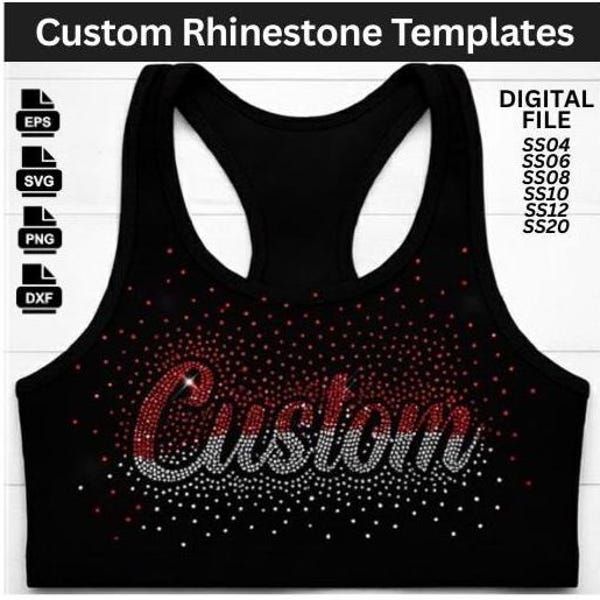 Rhinestone Templates - Etsy