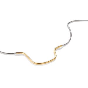 Crescent City Fluidity Halskette - minimalistischer Schmuck inspiriert von New Orleans