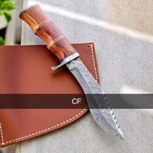 Premium Handmade Kukri Knife – Fire Damascus Steel | Hunting, Camping, Tactical Use
