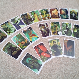 50% SALE HEUTE - Dragon Age Inquisition Tarot | Seltenes BioWare Sammlerstück | Dunkle Seelen Tarot | Fantasie-Tarot | Dragon Age Geschenk | DAI-Tarot