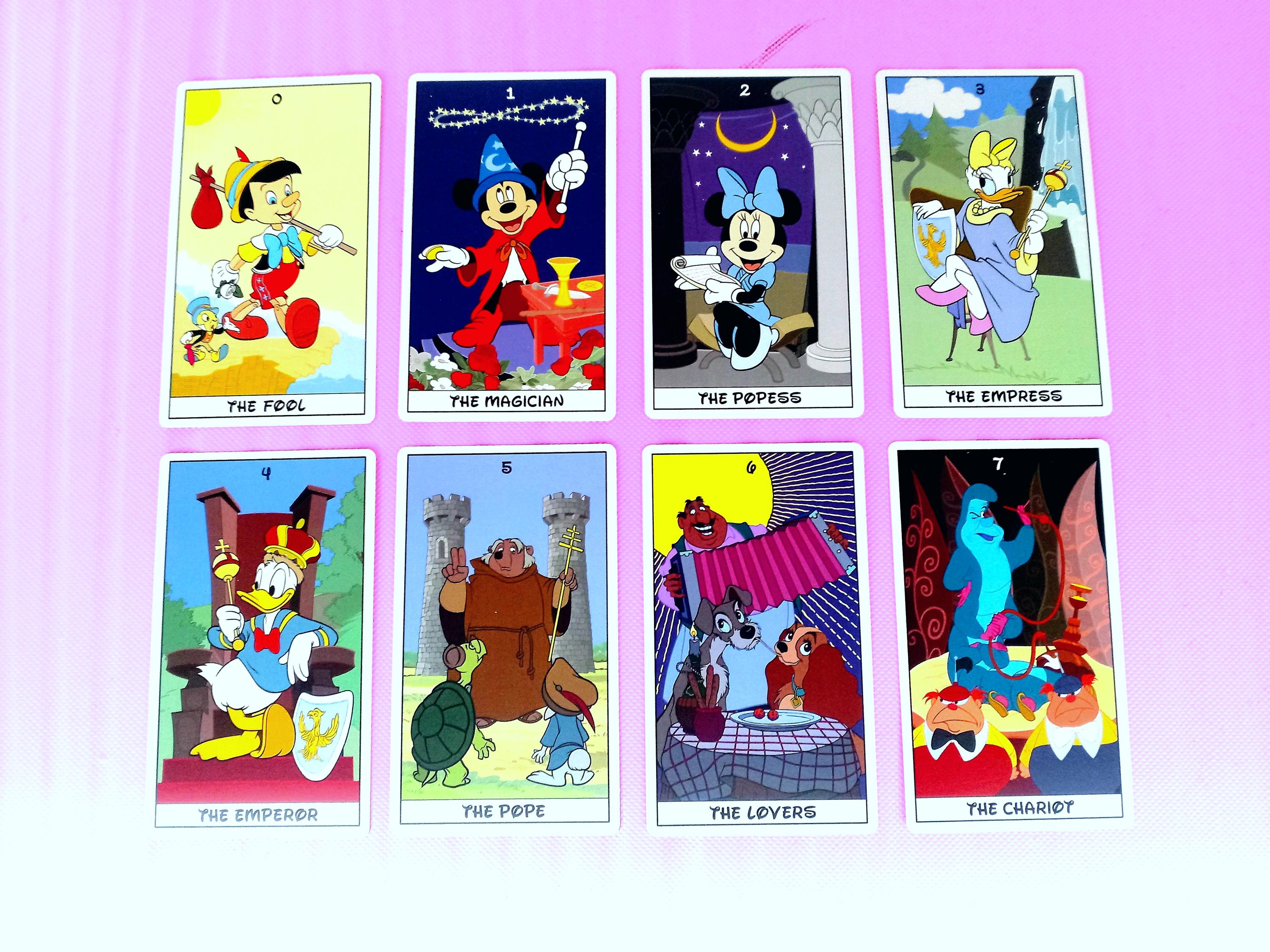 CLEARANCE SALE - Disney Tarot Deck | Disney Tarot Cards | Fantasy