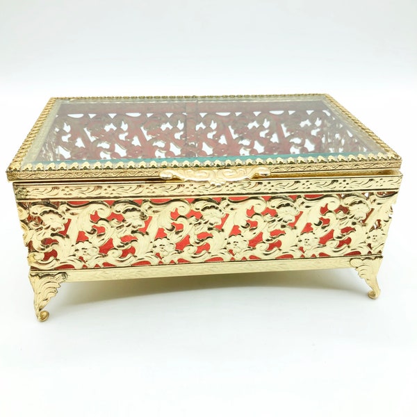 Vintage Avon Jewelry Box Trinket Box