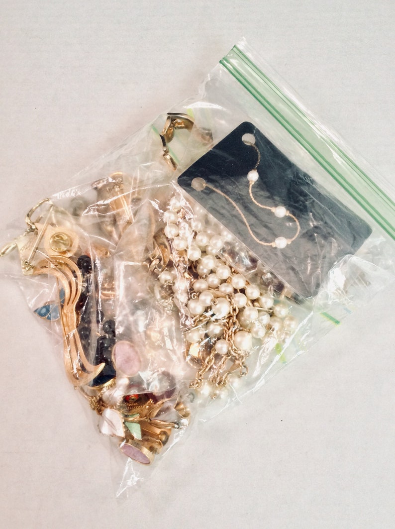 Vintage Jewelry Destash Lot of Vintage Jewelry and Findings