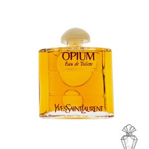 Vintage MINI Opium by Yves Saint Laurent 7.5 ml | Miniature Perfume Bottle | 1970s EDT | Rare YSL Fragrance