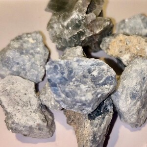 Blue Calcite Crystal