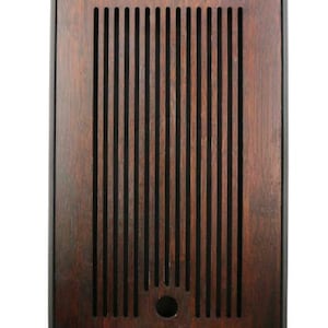 Tea Tray "Wen Ding" – Elegant Wooden Gongfu Cha Board 32x19x3 cm