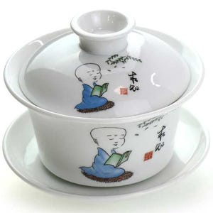 Gaiwan for brewing tea, Zen Harmony, ceramics, 200 ml
