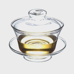 GLASS GAIWAN 150 ML, Harbor for brewing delicious tea