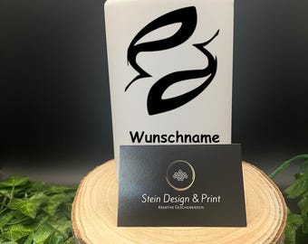 Tu signo del zodíaco en una lámpara de mesa con LED que cambian de color. Lámpara del zodíaco.