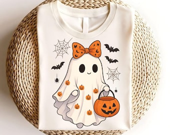 Lace Ghost PNG, Girly Halloween Sublimation Design (Digital Download)