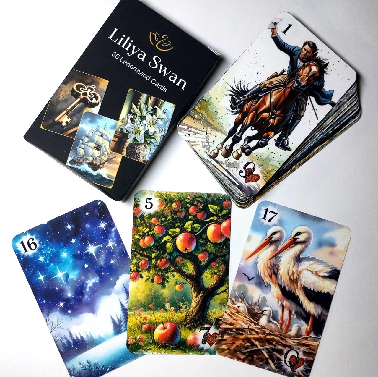 Mini lenormand cards - Etsy 日本
