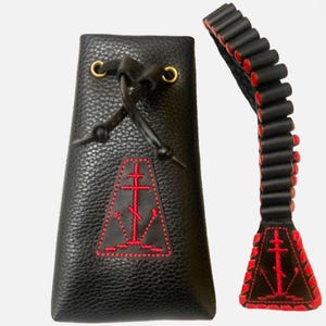Orthodox leather Believers prayer rope Lestovka