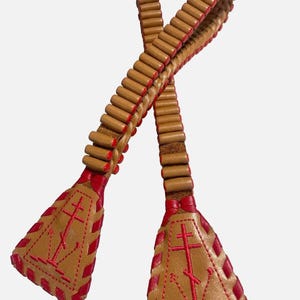 Orthodox Handmade leather believers prayer Rope lestovka