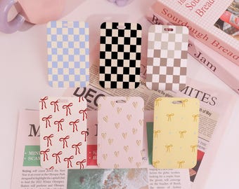 Customized Badge Holder,Slide Closure Id Holder,Pretty ID Holder,Transparent Card Protector,Add on for Lanyard,Gifts,Name Card Holder,Gifts