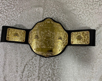 World Heavyweight BIG GOLD Championship Replica Tittle Belt Adult size 2MM Brass