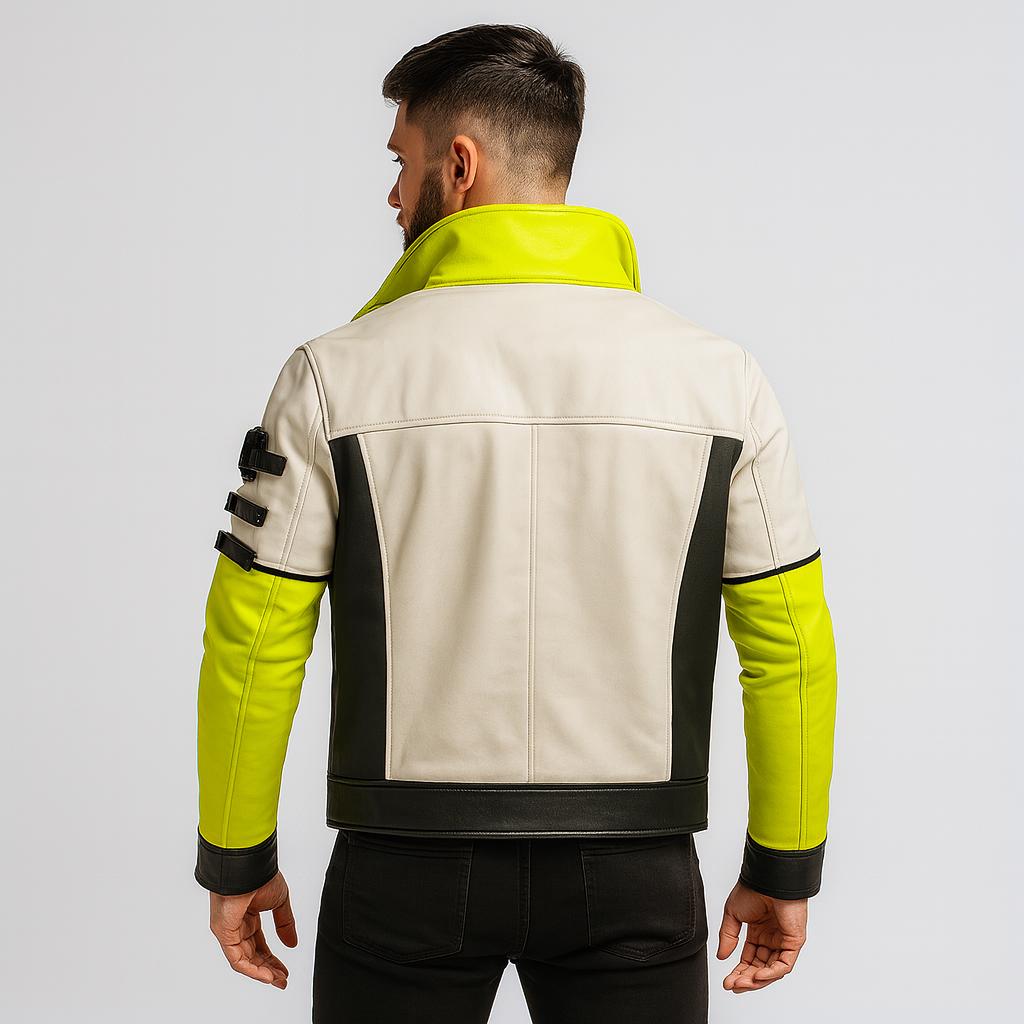 Apex Legends Crypto Cosplay Jacket: Multicolor Leather Biker Costume - Etsy  Israel