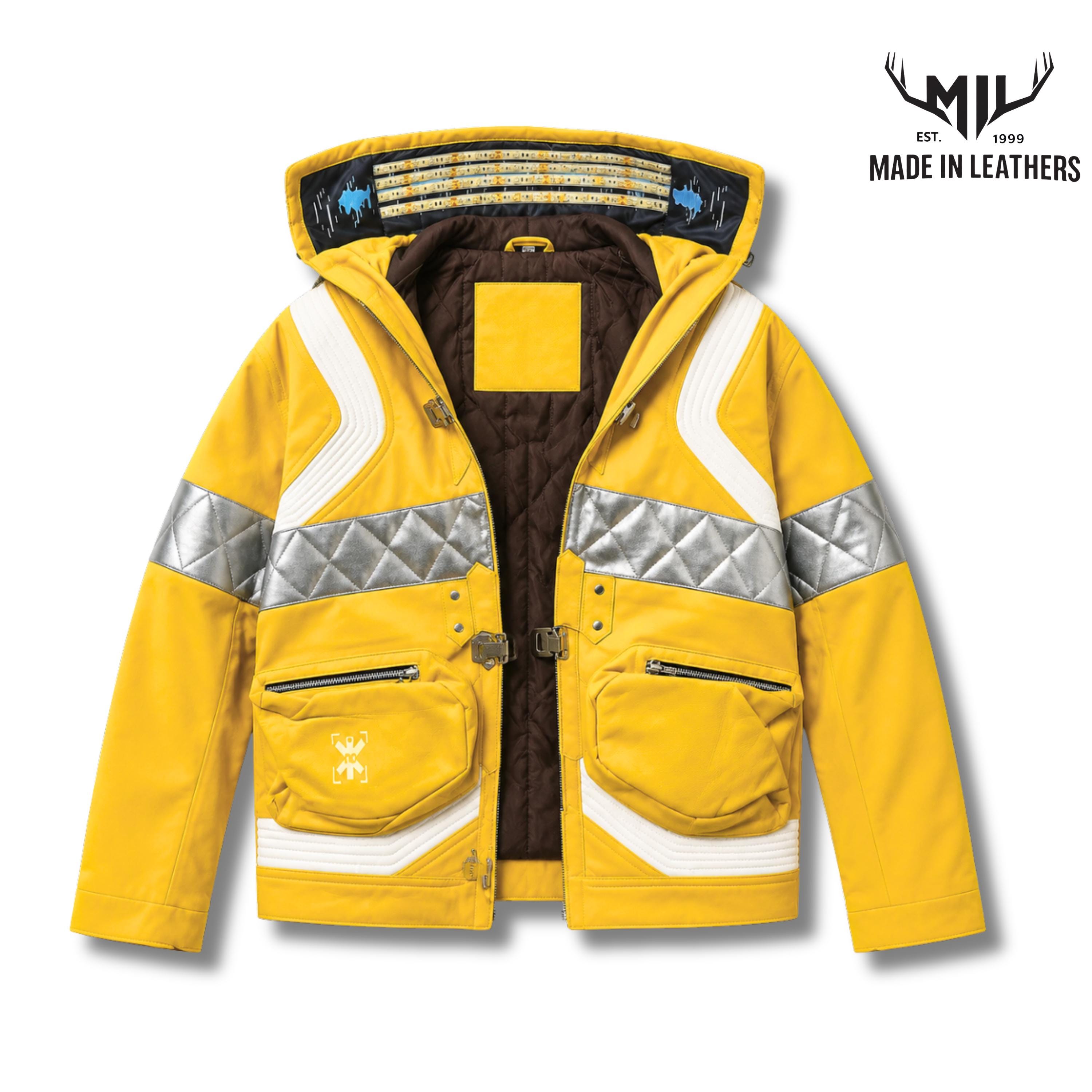 Techwear Yellow Jacket - Etsy