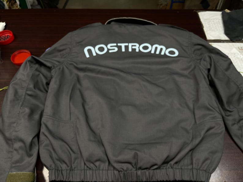 Alien Nostromo Crew Jacket: 1979 Sci-fi Movie Cosplay - Cotton Flight ...