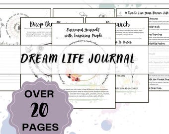 Planilha de Definição de Metas em PDF, Diário de Autocuidado, Caderno de Exercícios de Amor Próprio, PDF Digital para Impressão, Diário de Autoaperfeiçoamento, Download
