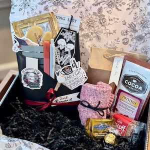 Appuntamento al buio personalizzato deluxe con un libro in scatola regalo / Regalo per amanti dei libri Dark Academia Appuntamento al buio con un libro Appuntamento al buio con un libro Natale