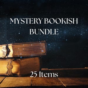 Mystery Book Lover Gift Box: 25 Bookish Accessories