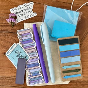 Annotation Kit for Book Lovers | Stationery Gift for Women | Bookish Bundle | Gift for Book Lover | Annotating Supplies