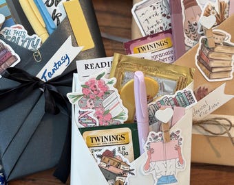 Deluxe blinddate met boek | Cadeau voor boekenliefhebber | Cadeau voor haar | Booktok Books-verjaardagscadeau | Geschenkdoos voor lezers | Cadeaus lezen