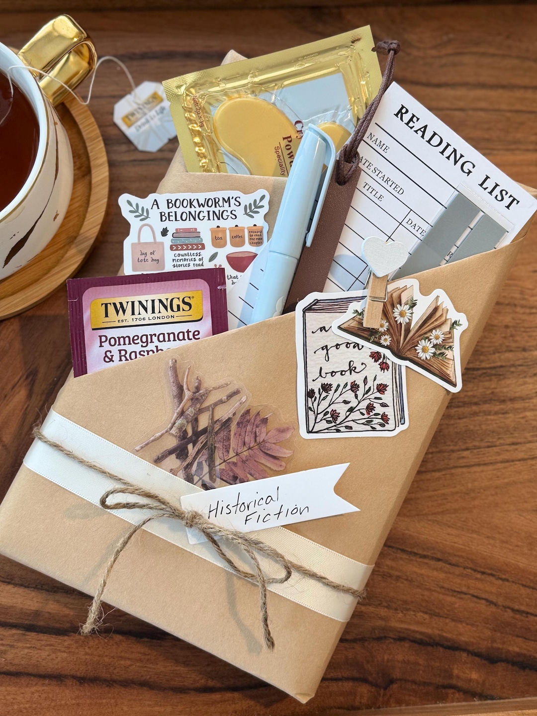 Personalized Blind Date With a Book Gift Set: Reader's Mystery Box - Etsy