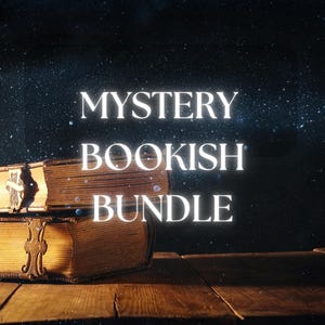 Mystery Bookish Bundle – 5, 10, 15, 20, 25 items | Bookish Bundle | Birthday gift | Book  | Surprise gift | Custom Bundle | Mystery Picks