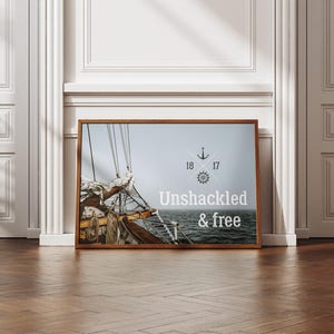 Impressão gratuita e sem restrições, arte náutica vintage, arte de parede com citação inspiradora do Capitão Wentworth, pôster de Persuasão, decoração clássica de Jane Austen