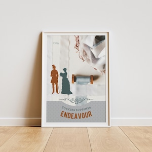 Succes veronderstelt afdrukken, mooie Emma poster, Jane Austen vintage artwork, quote kunst aan de muur Mr. Knightley, decor Engelse literatuur