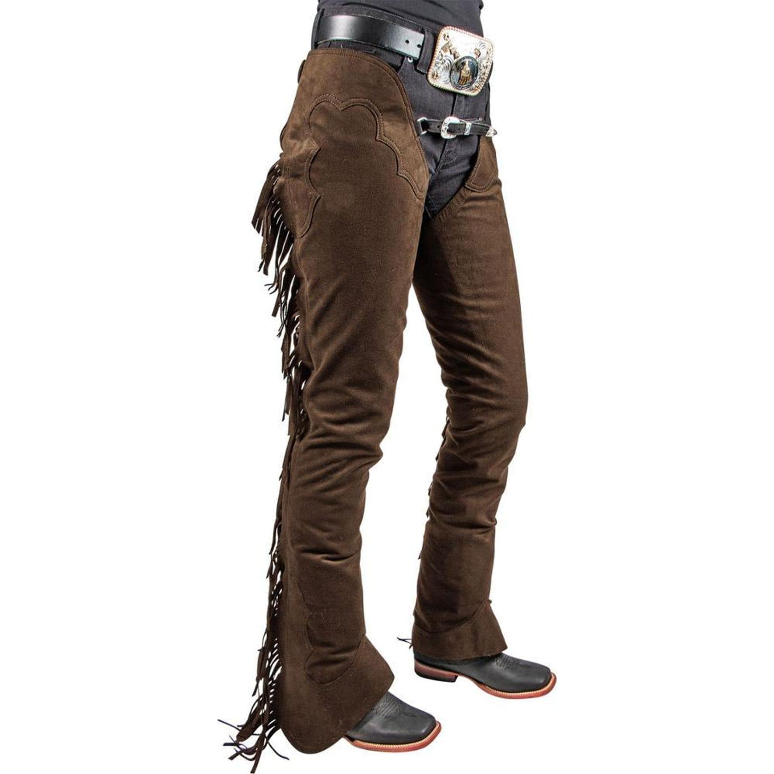Anciens Chaps De Cowboy Des Années 50 Par Pioneer Tent & Awning Co – Fabriqués à La Main