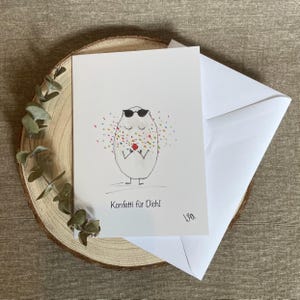 Konfetti Ei | Konfetti für dich
