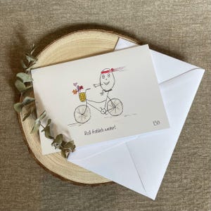 Fahrrad Ei | Roll fröhlich weiter