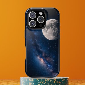 Stars and Moon Dream iPhone Case: Celestial MagSafe Protective Cover