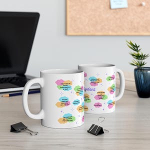 Medical Student Daily Affirmation Mug, Med School Coffee Cup, Medical Student Mugs, Medical Student Gift, Medical School