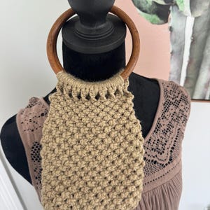 Vintage Crochet Handbag